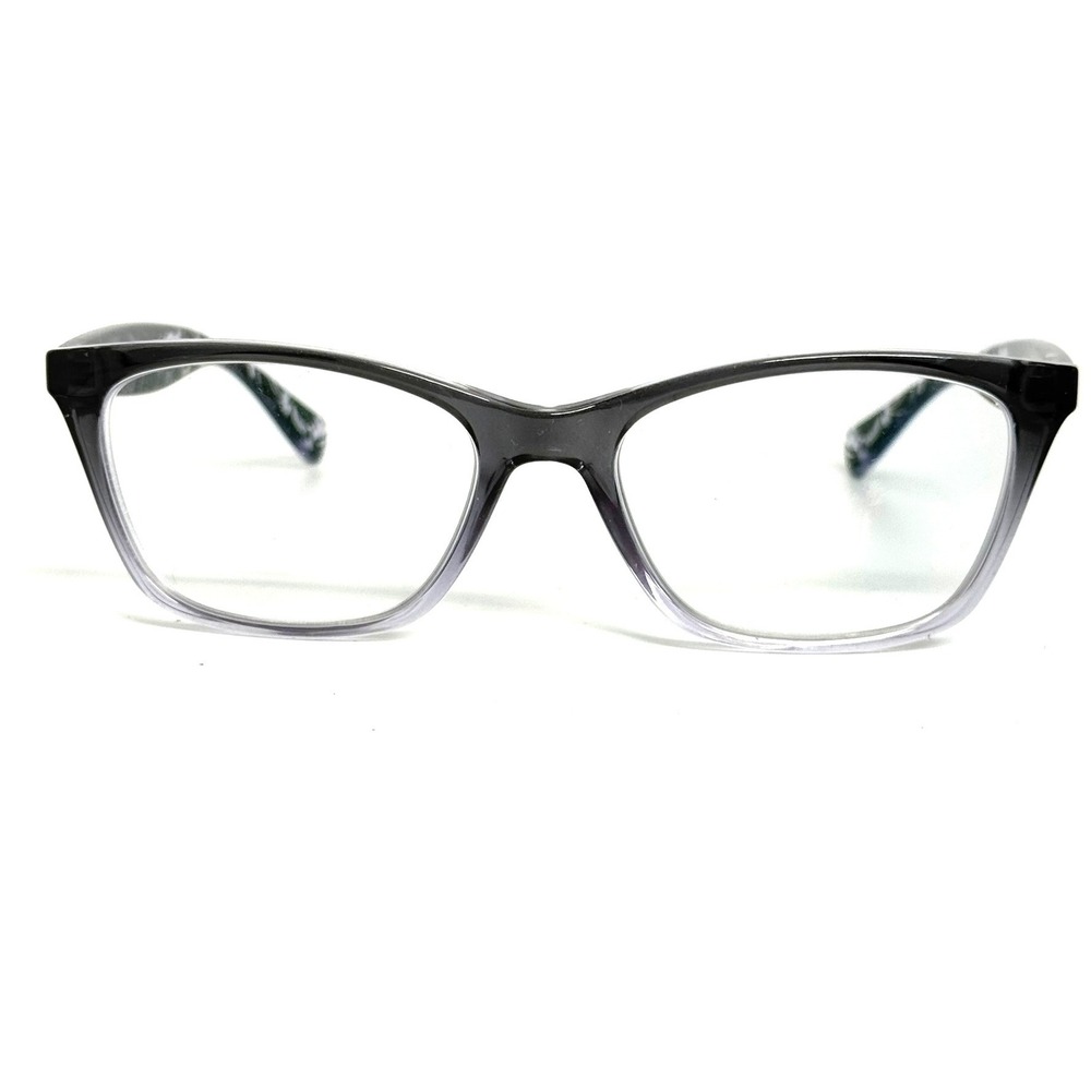 Ralph Lauren RA7071 1511 Black Gradient Floral Cat Eye Eyeglass Frames 52-16-140